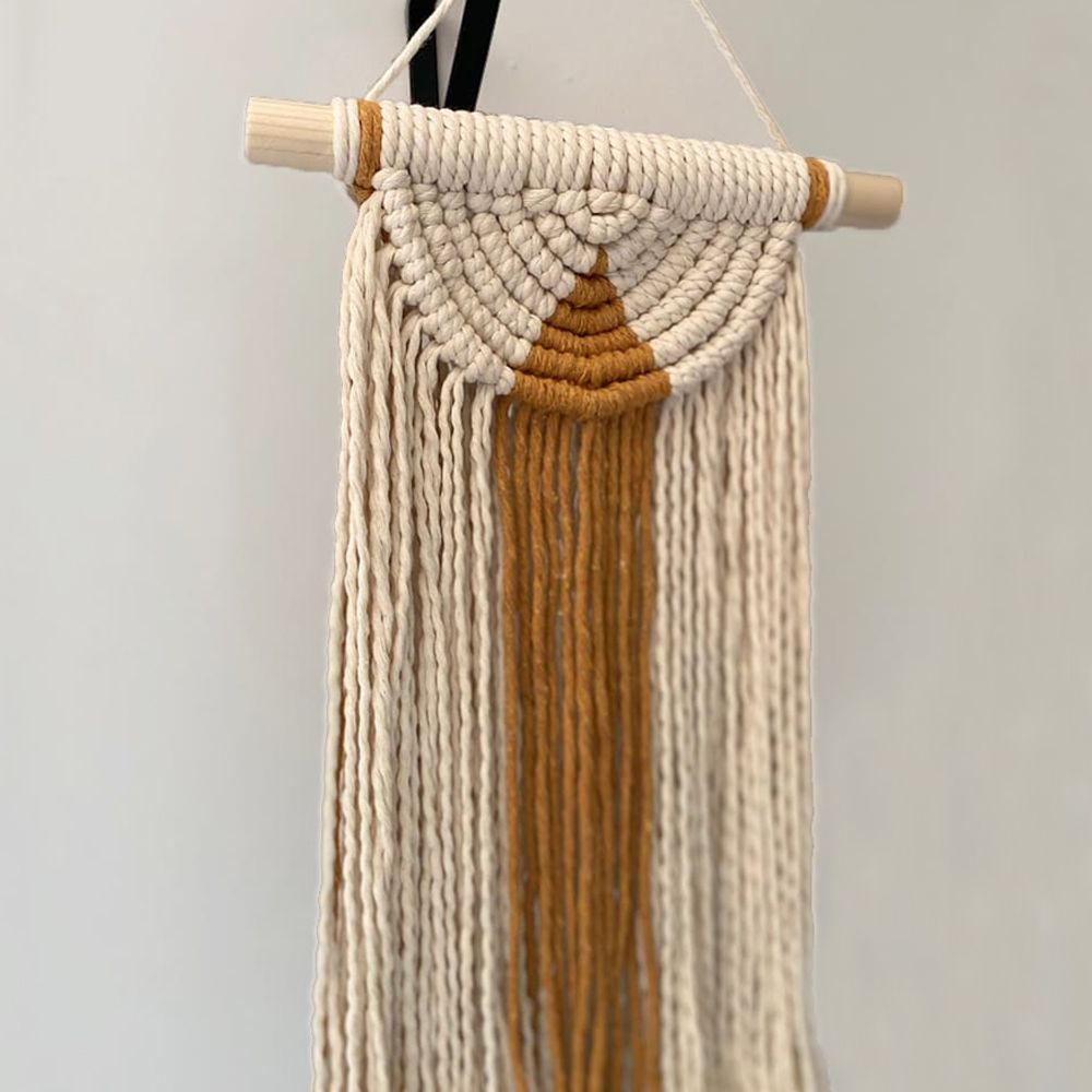 Detail Tutorial Macrame Hiasan Dinding Nomer 20