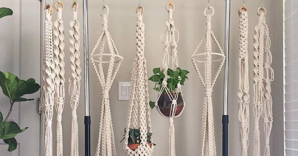 Detail Tutorial Macrame Hiasan Dinding Nomer 29