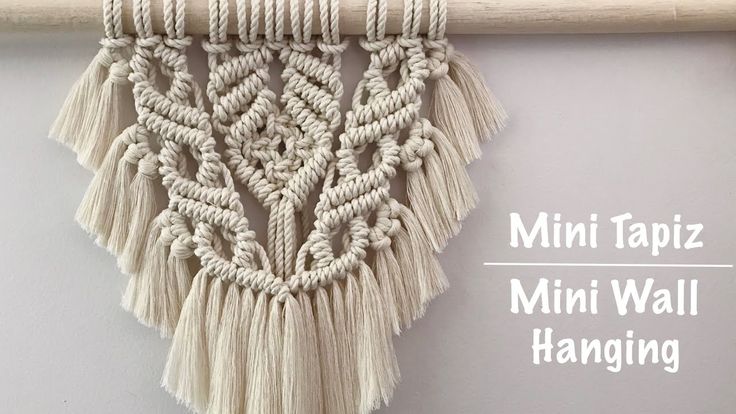 Detail Tutorial Macrame Hiasan Dinding Nomer 36