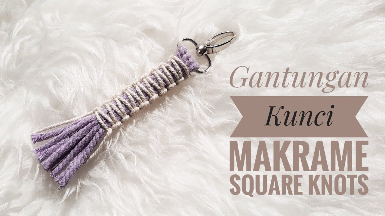 Detail Tutorial Macrame Hiasan Dinding Nomer 38