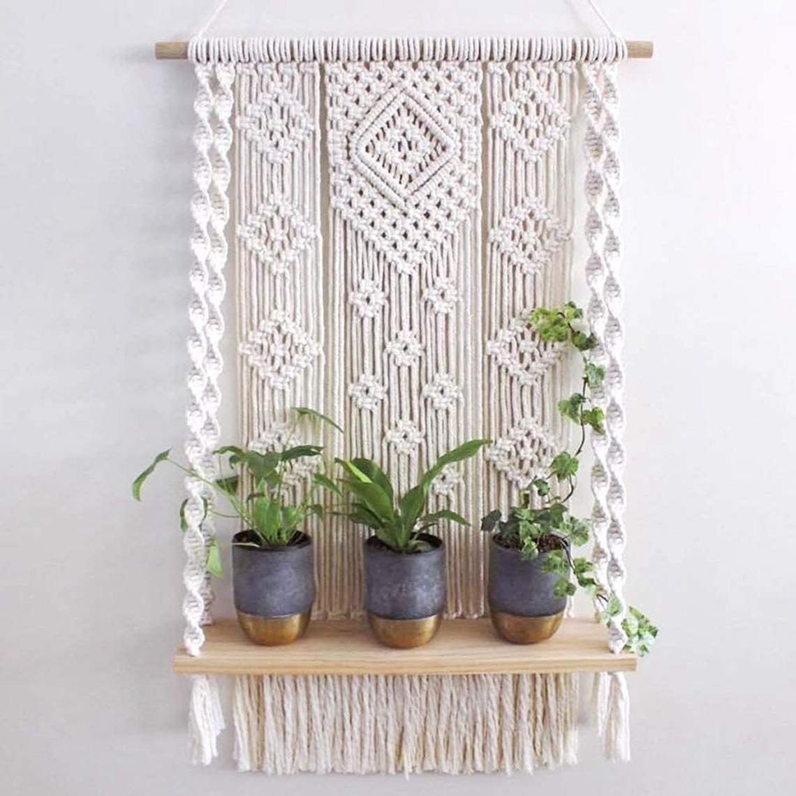 Detail Tutorial Macrame Hiasan Dinding Nomer 45