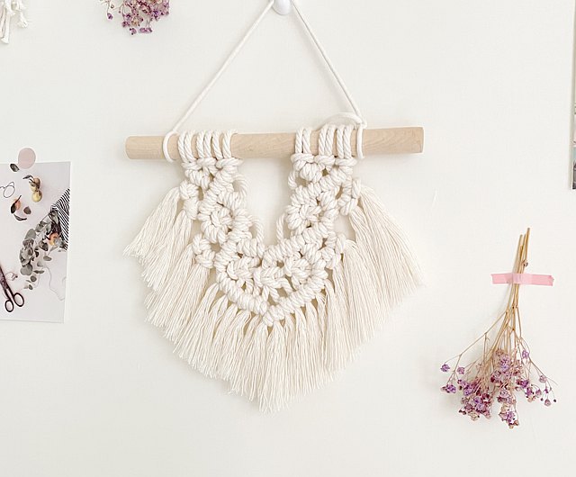 Detail Tutorial Macrame Hiasan Dinding Nomer 50