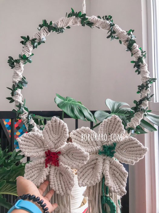 Detail Tutorial Macrame Hiasan Dinding Nomer 51