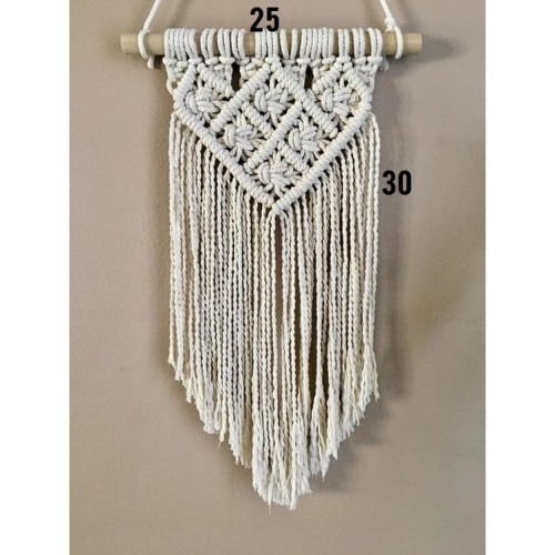 Detail Tutorial Macrame Hiasan Dinding Nomer 52