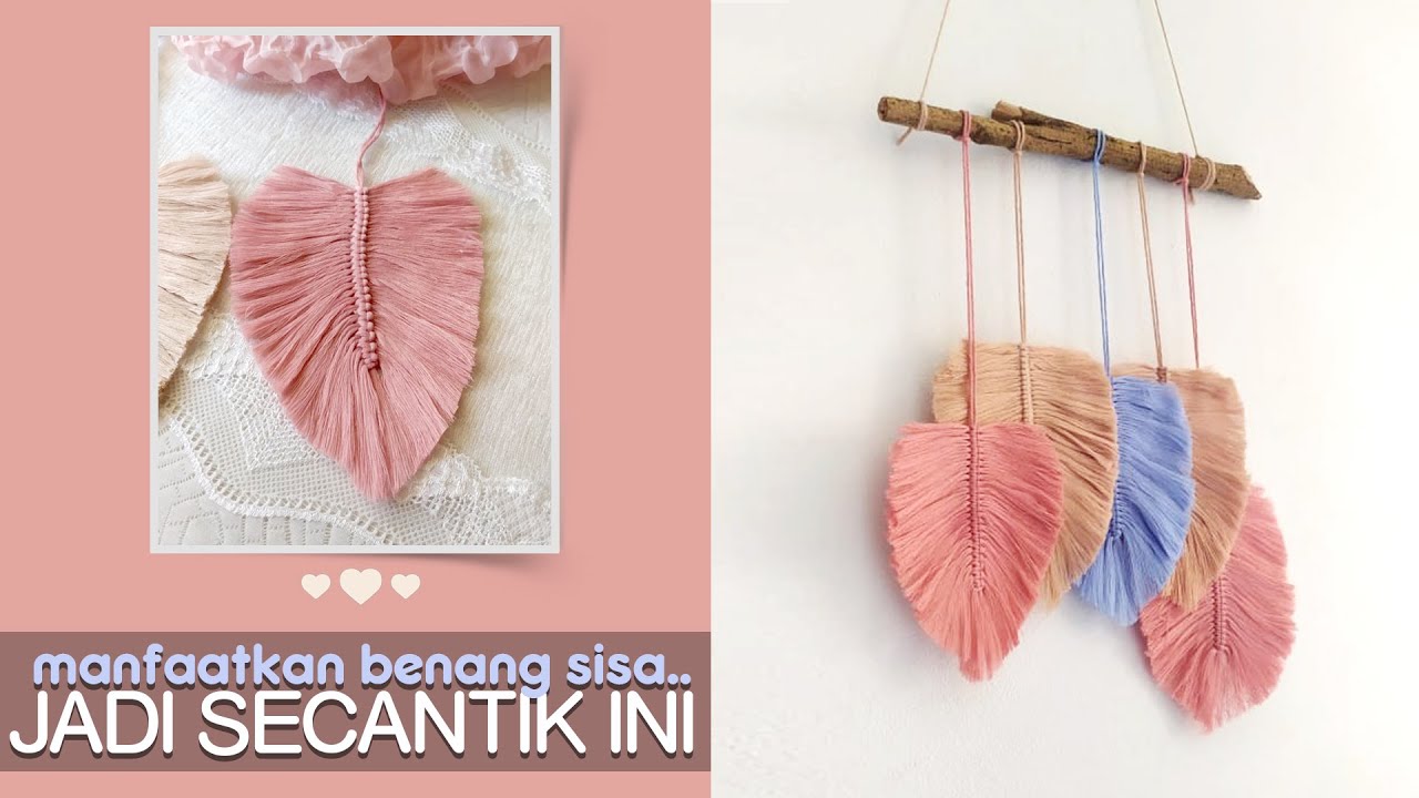 Detail Tutorial Macrame Hiasan Dinding Nomer 6