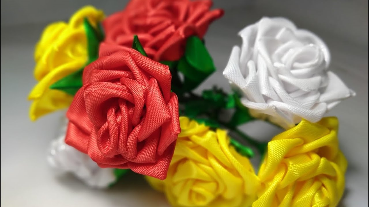 Download Tutorial Membuat Bunga Mawar Dari Pita Nomer 30
