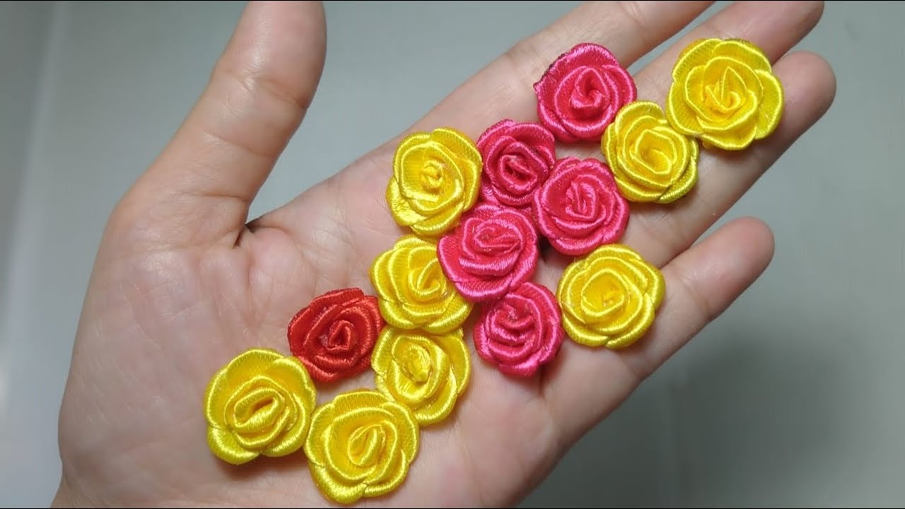 Detail Tutorial Membuat Mawar Dari Pita Nomer 12
