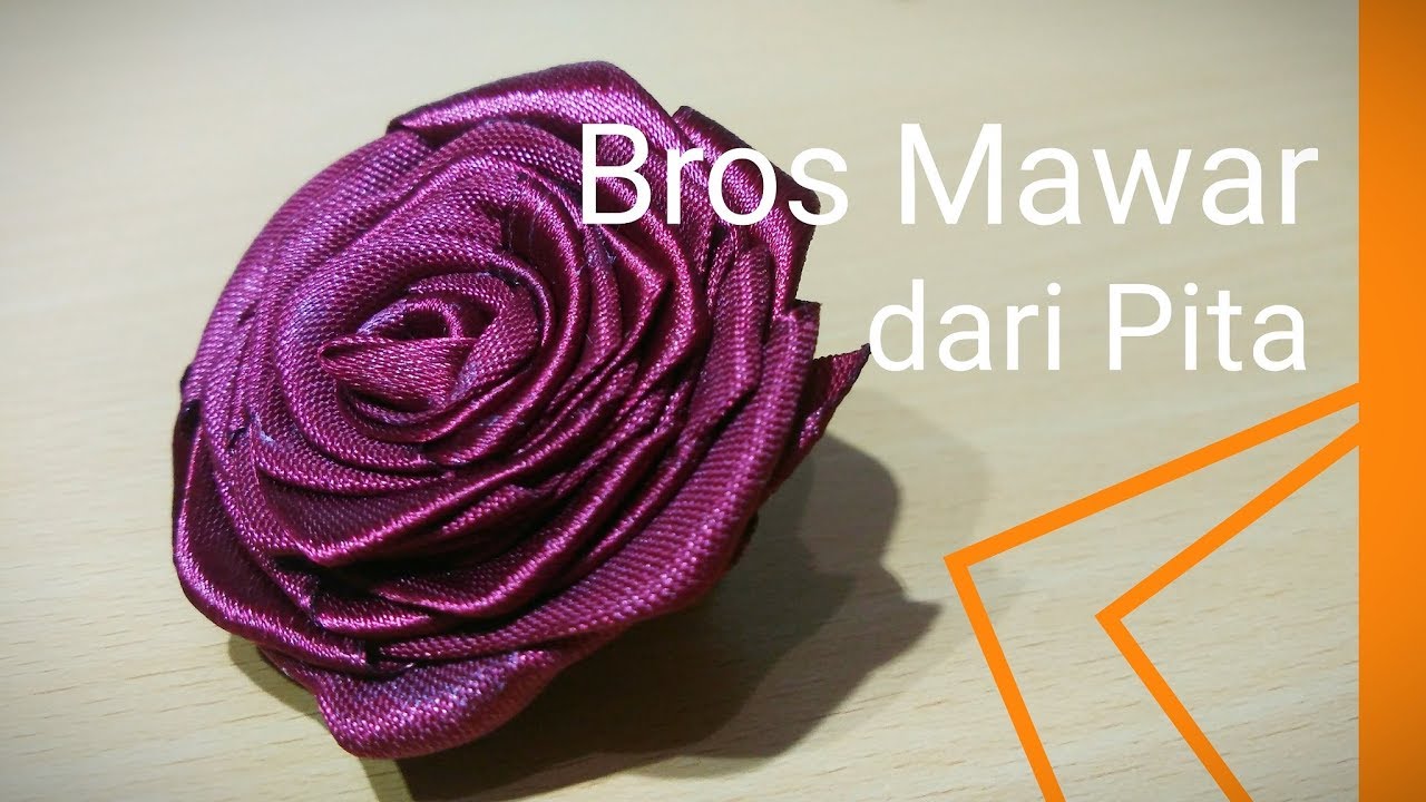 Detail Tutorial Membuat Mawar Dari Pita Nomer 17