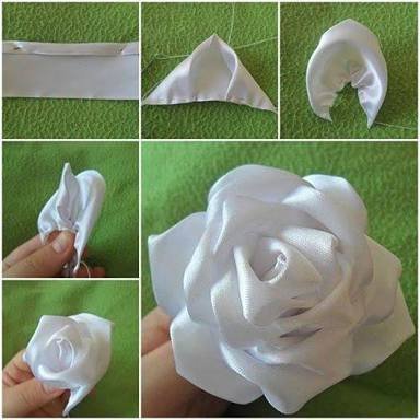 Detail Tutorial Membuat Mawar Dari Pita Nomer 20