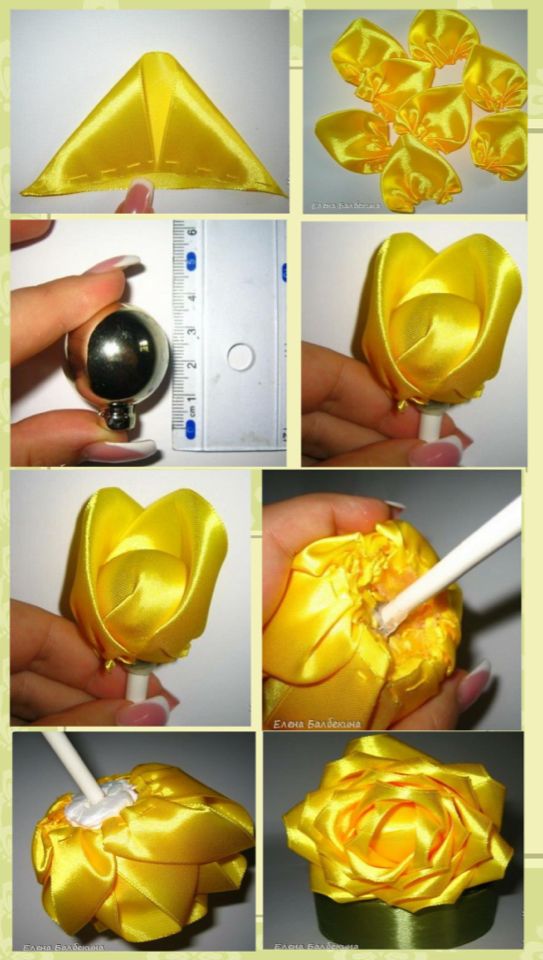 Detail Tutorial Membuat Mawar Dari Pita Nomer 4