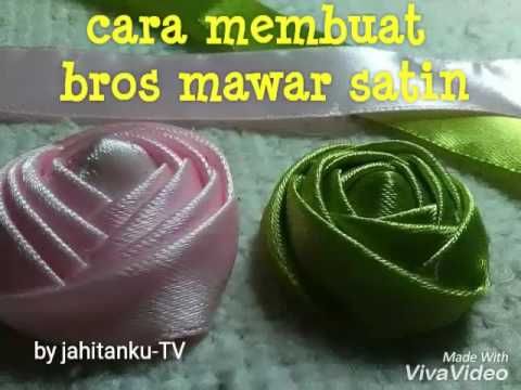 Detail Tutorial Membuat Mawar Dari Pita Nomer 29
