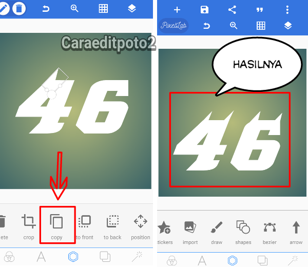 Detail Tutorial Membuat Nomor Start Dengan Picsay Pro Nomer 24