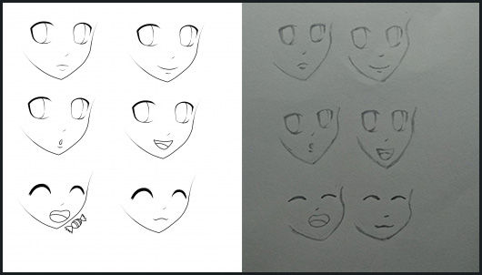 Detail Tutorial Menggambar Anime Dengan Pensil Nomer 18