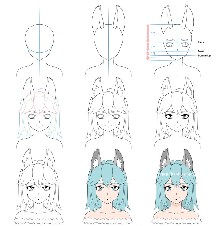 Detail Tutorial Menggambar Anime Dengan Pensil Nomer 29