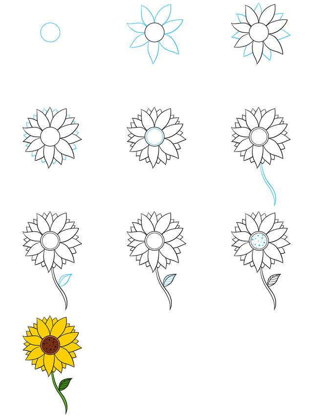 Detail Tutorial Menggambar Bunga Nomer 15