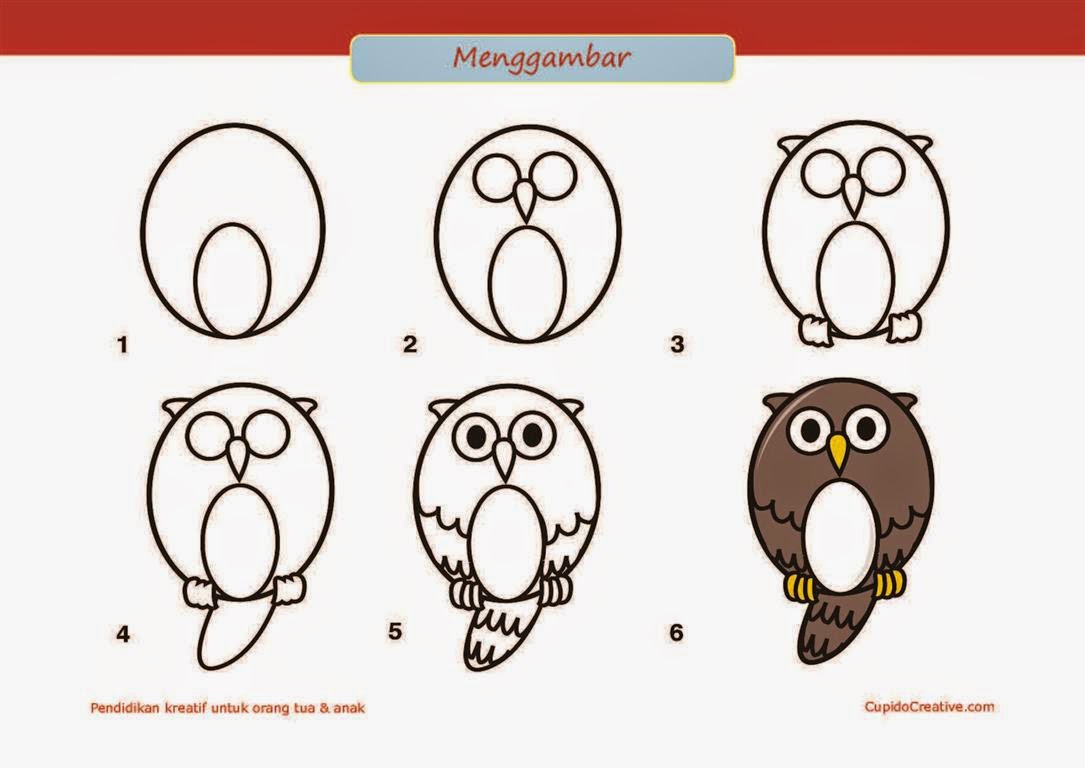 Detail Tutorial Menggambar Burung Nomer 44