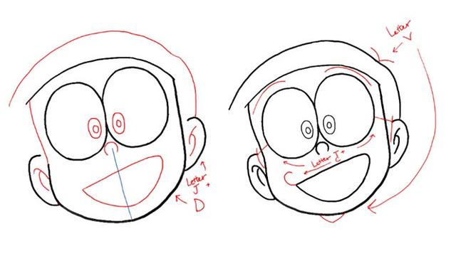 Detail Tutorial Menggambar Doraemon Nomer 39