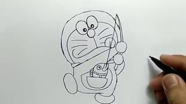 Detail Tutorial Menggambar Doraemon Nomer 46