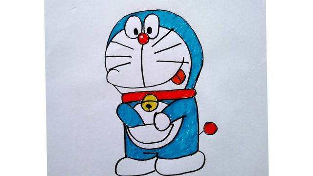 Detail Tutorial Menggambar Doraemon Nomer 54