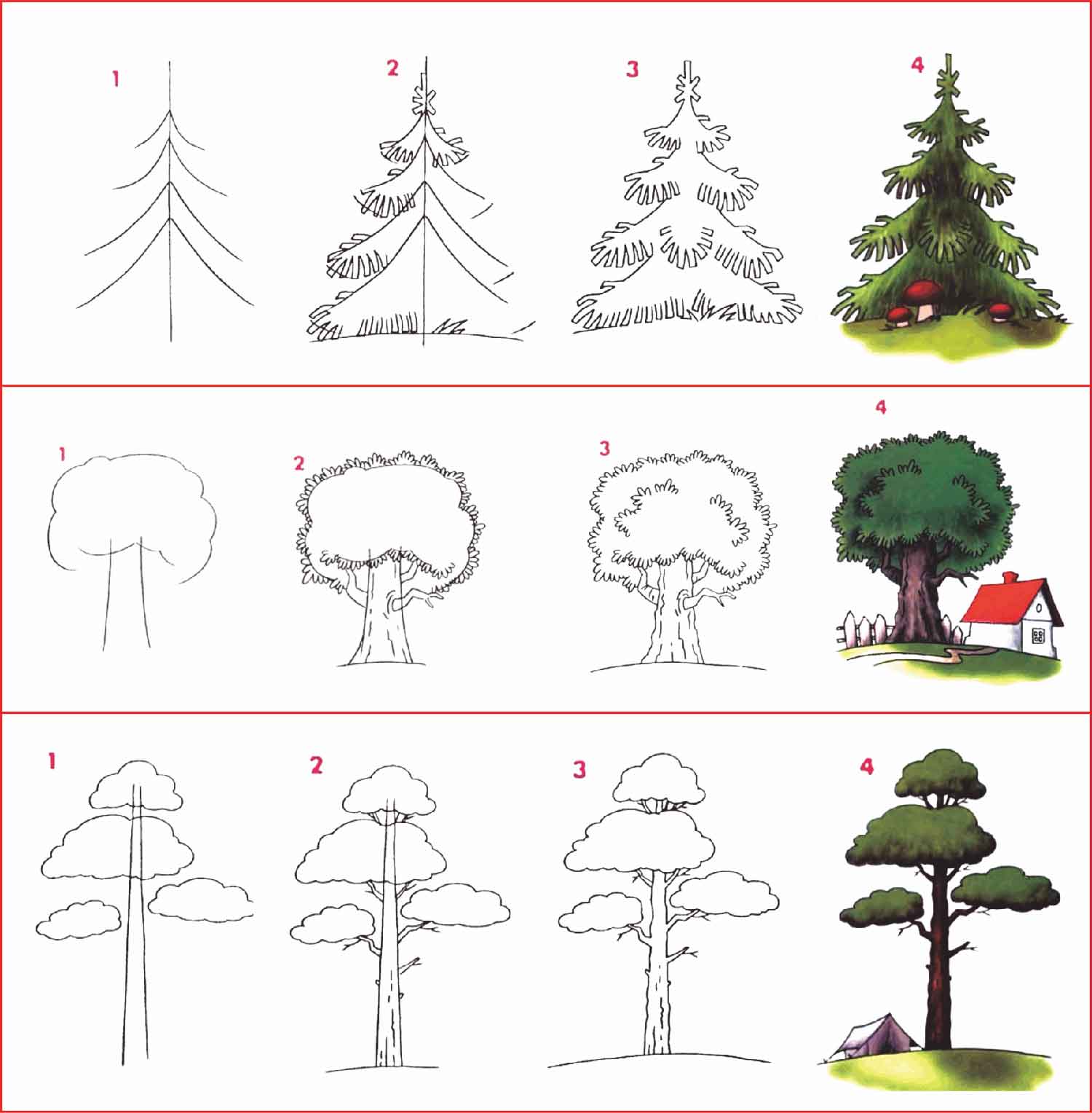 Detail Tutorial Menggambar Flora Nomer 38