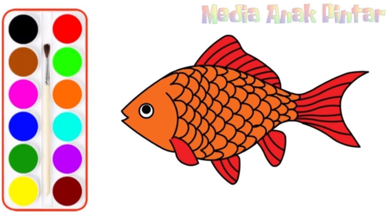 Detail Tutorial Menggambar Ikan Nomer 43