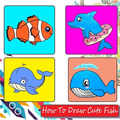 Detail Tutorial Menggambar Ikan Nomer 56