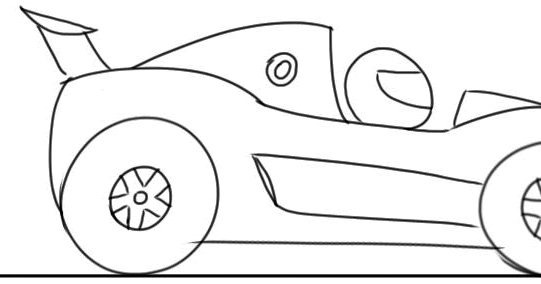 Detail Tutorial Menggambar Mobil Nomer 44
