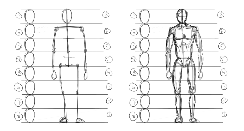 Detail Tutorial Menggambar Orang Nomer 29