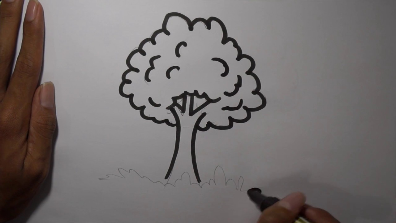 Detail Tutorial Menggambar Pohon Nomer 7