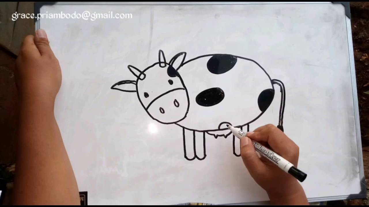 Detail Tutorial Menggambar Sapi Nomer 9