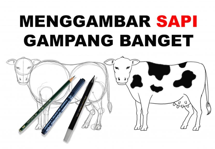 Detail Tutorial Menggambar Sapi Nomer 5