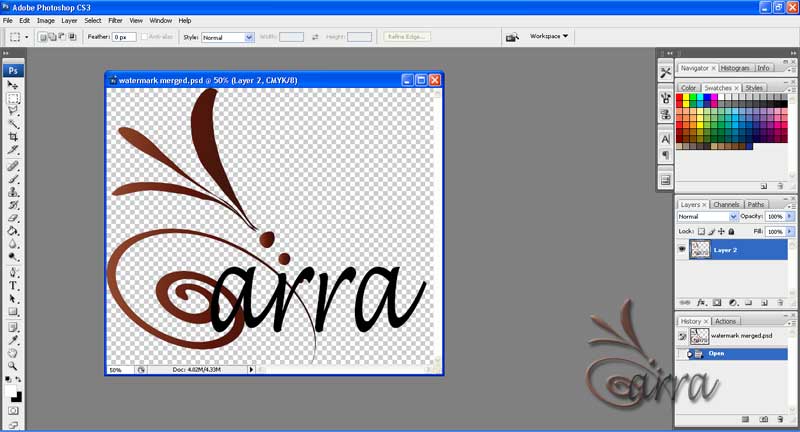 Detail Tutorial Photoshop Cs3 Efek Transparan Nomer 52