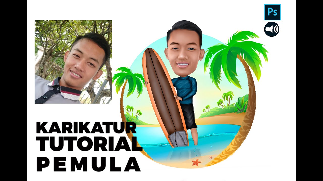 Detail Tutorial Photoshop Karikatur Nomer 10