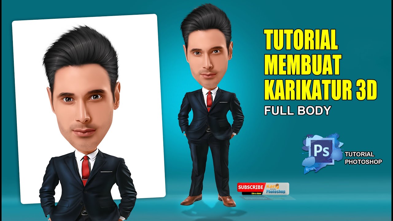 Detail Tutorial Photoshop Karikatur Nomer 15