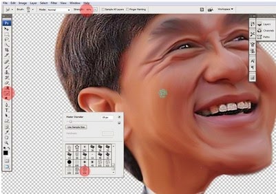 Detail Tutorial Photoshop Karikatur Nomer 30