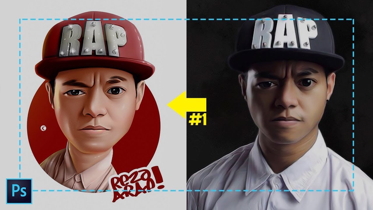 Detail Tutorial Photoshop Karikatur Nomer 37