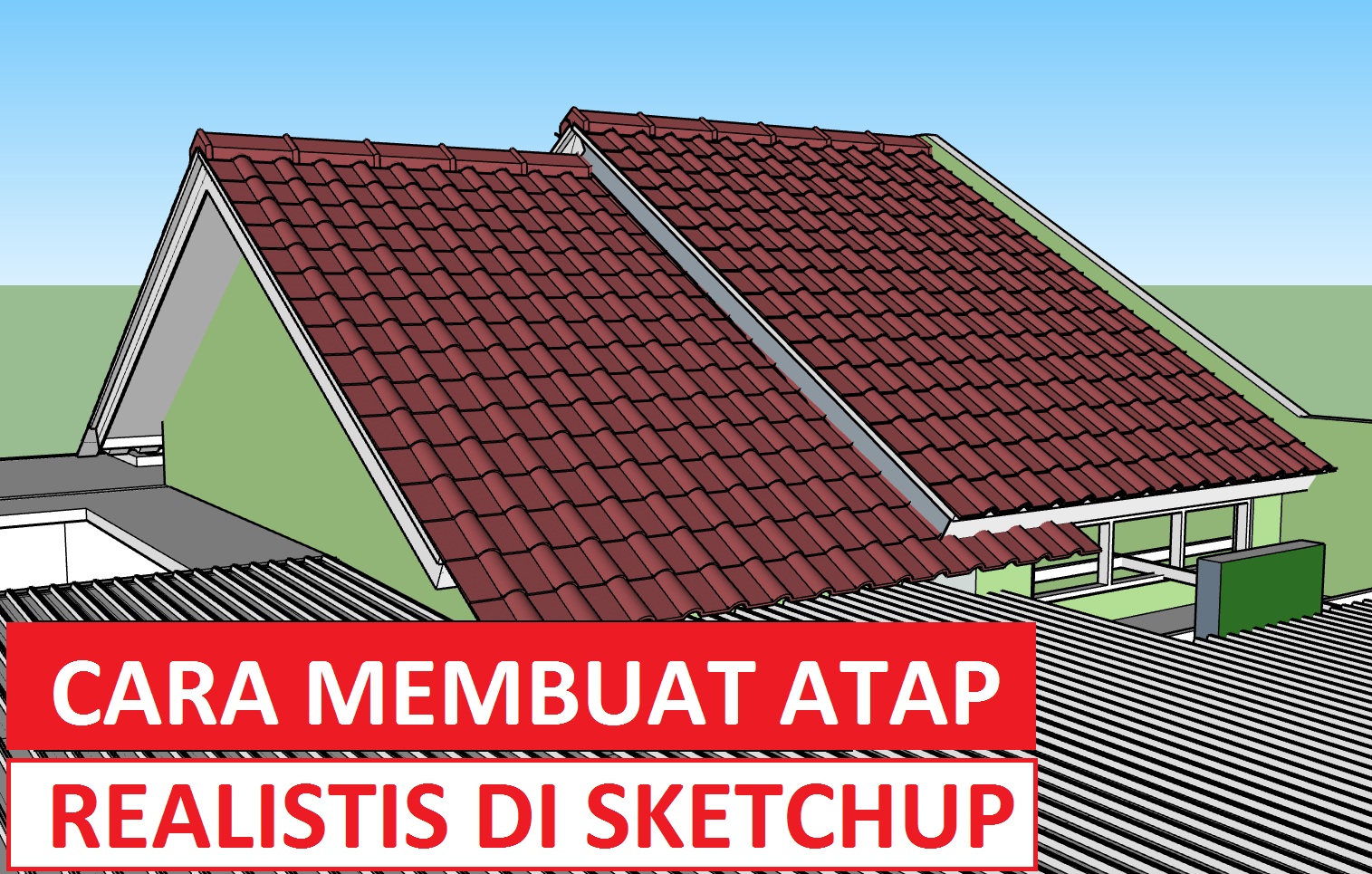 Detail Tutorial Sketchup Rumah Minimalis Nomer 28