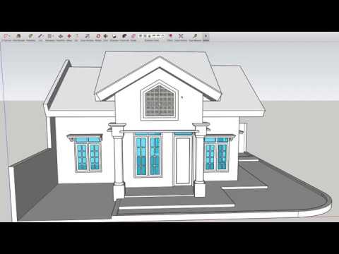 Detail Tutorial Sketchup Rumah Minimalis Nomer 35