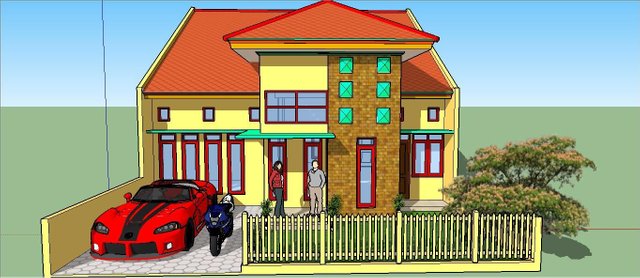 Detail Tutorial Sketchup Rumah Minimalis Nomer 39