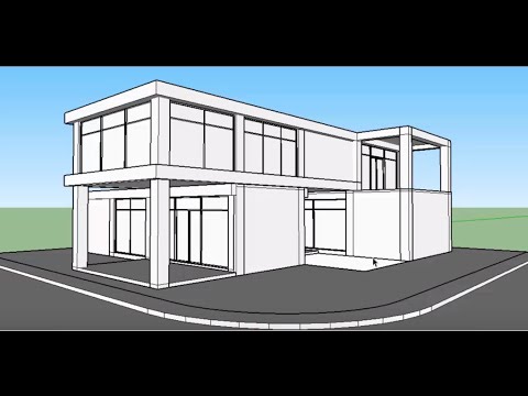 Detail Tutorial Sketchup Rumah Minimalis Nomer 8