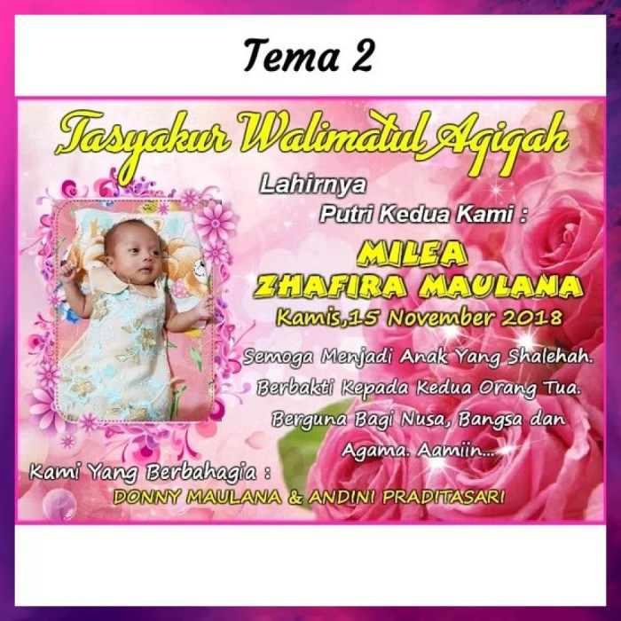 Detail Tutup Besek Aqiqah Nomer 47