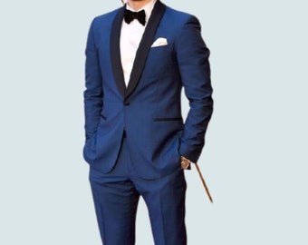 Detail Tuxedo Biru Dongker Nomer 21