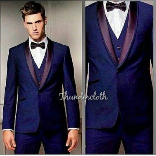Detail Tuxedo Biru Dongker Nomer 42