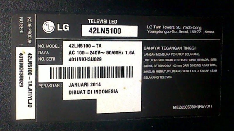 Detail Tv Led Lg 42 Gambar Bergaris Nomer 28