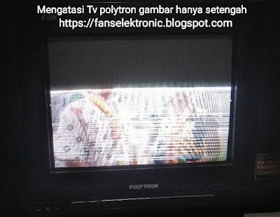 Detail Tv Sharp Gambar Hanya Separo Nomer 15