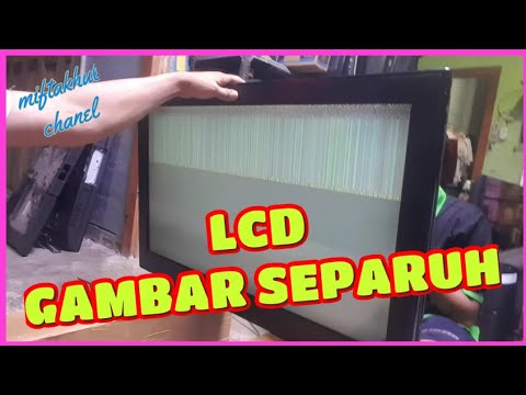 Detail Tv Sharp Gambar Hanya Separo Nomer 6