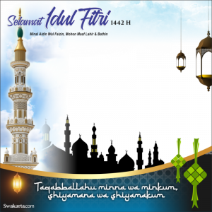 Detail Twibbon Idul Fitri 2021 Gratis Nomer 24