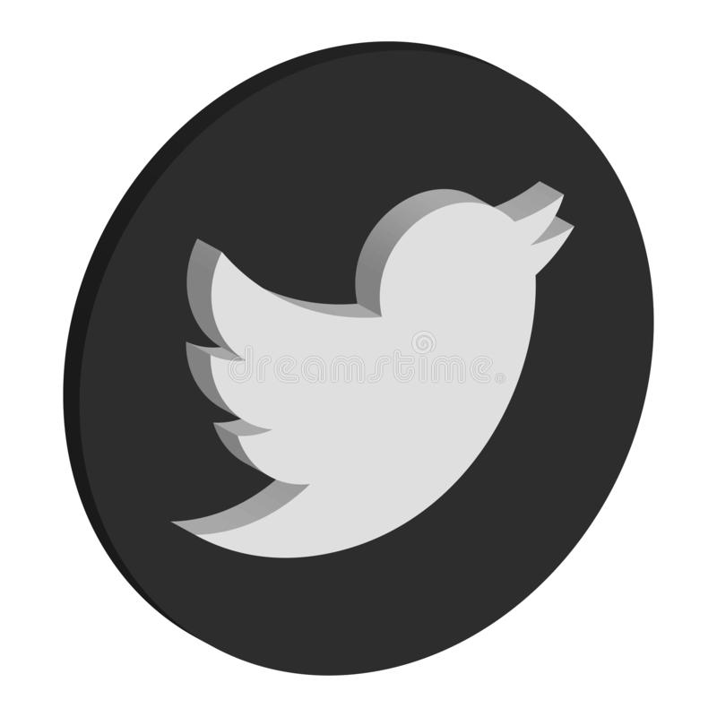 Detail Twitter Logo Black And White Nomer 32