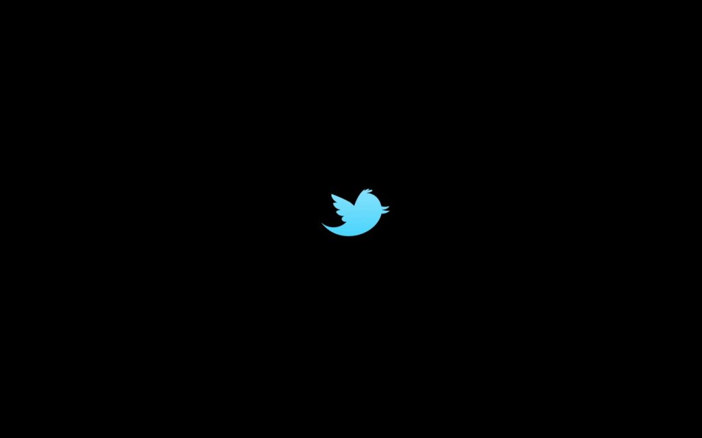 Detail Twitter Logo With Black Background Nomer 19