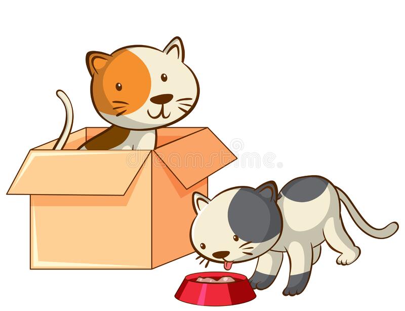 Detail Two Cats Clipart Nomer 24